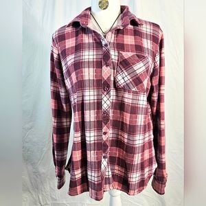 Rue 21 Flannel Shirt, medium